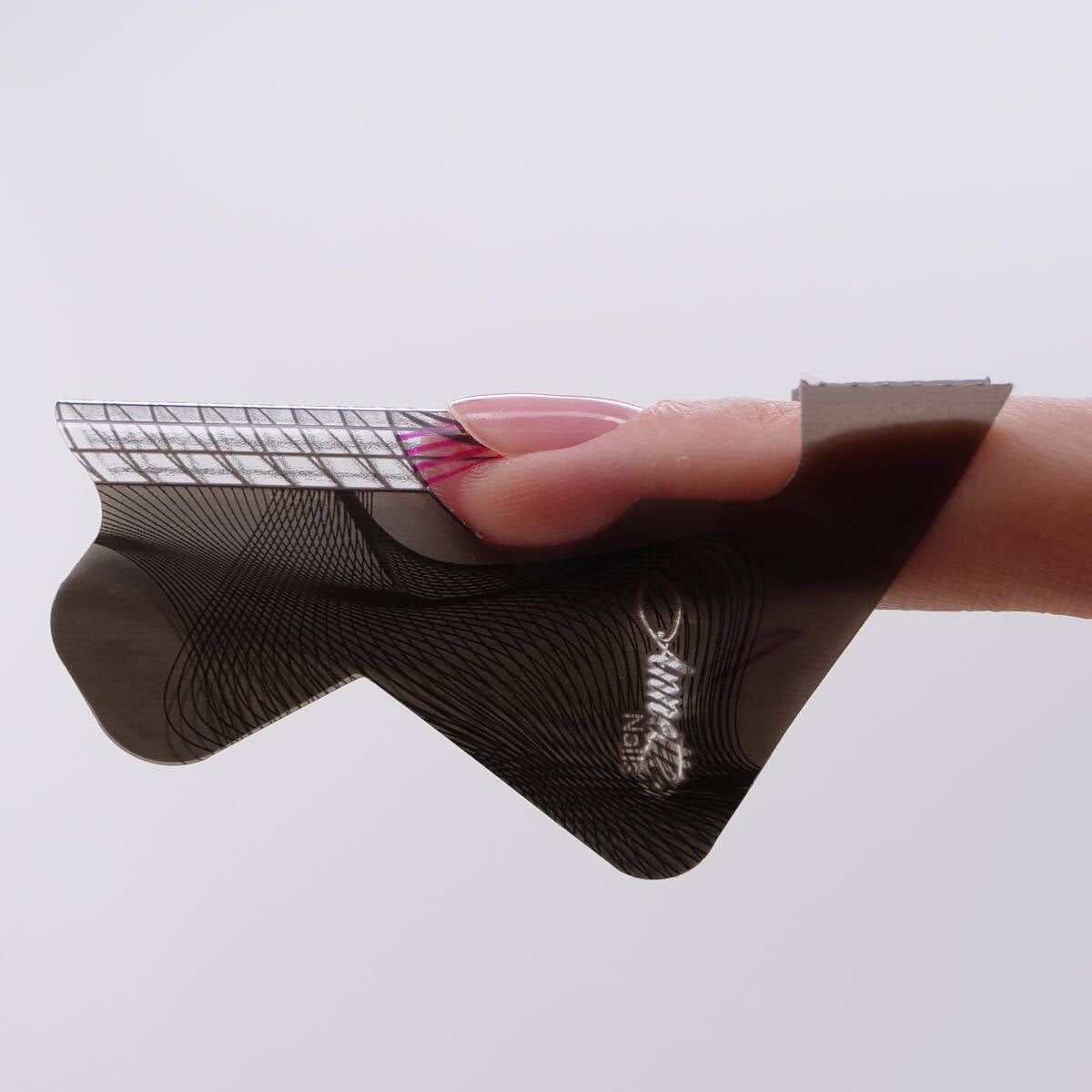 Șabloane AnnetteNails 500 buc / rolă din plastic – transparente