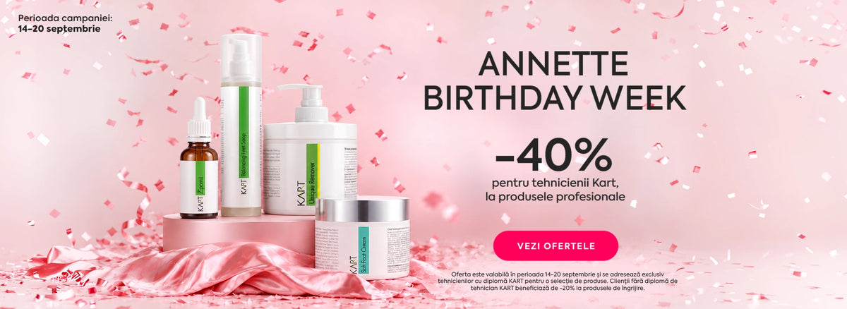 Până la -40% la produsele profesionale de pedichiură KART. 14-20 septembrie