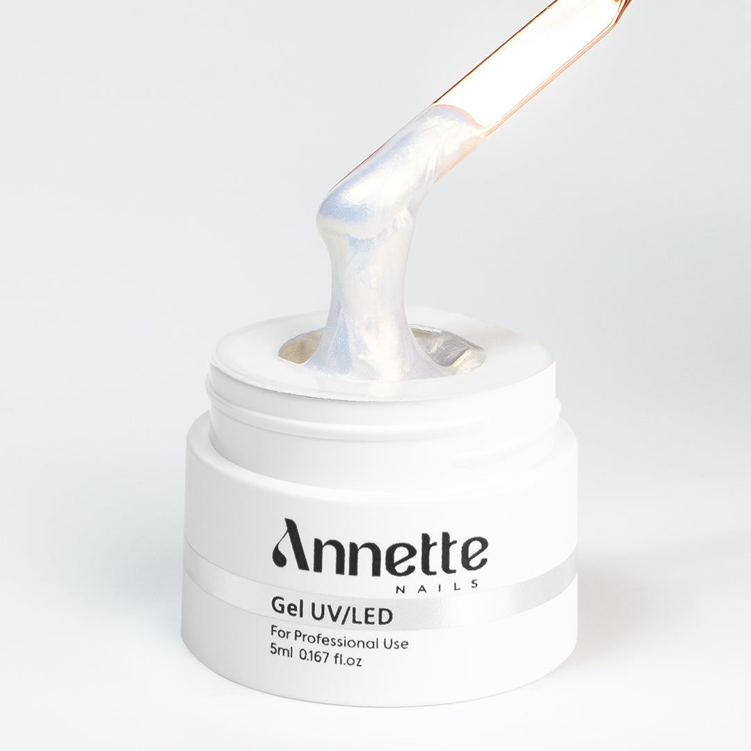 3D Gel Design Pearl White 01 - 5ml Annette Nails GDP-01