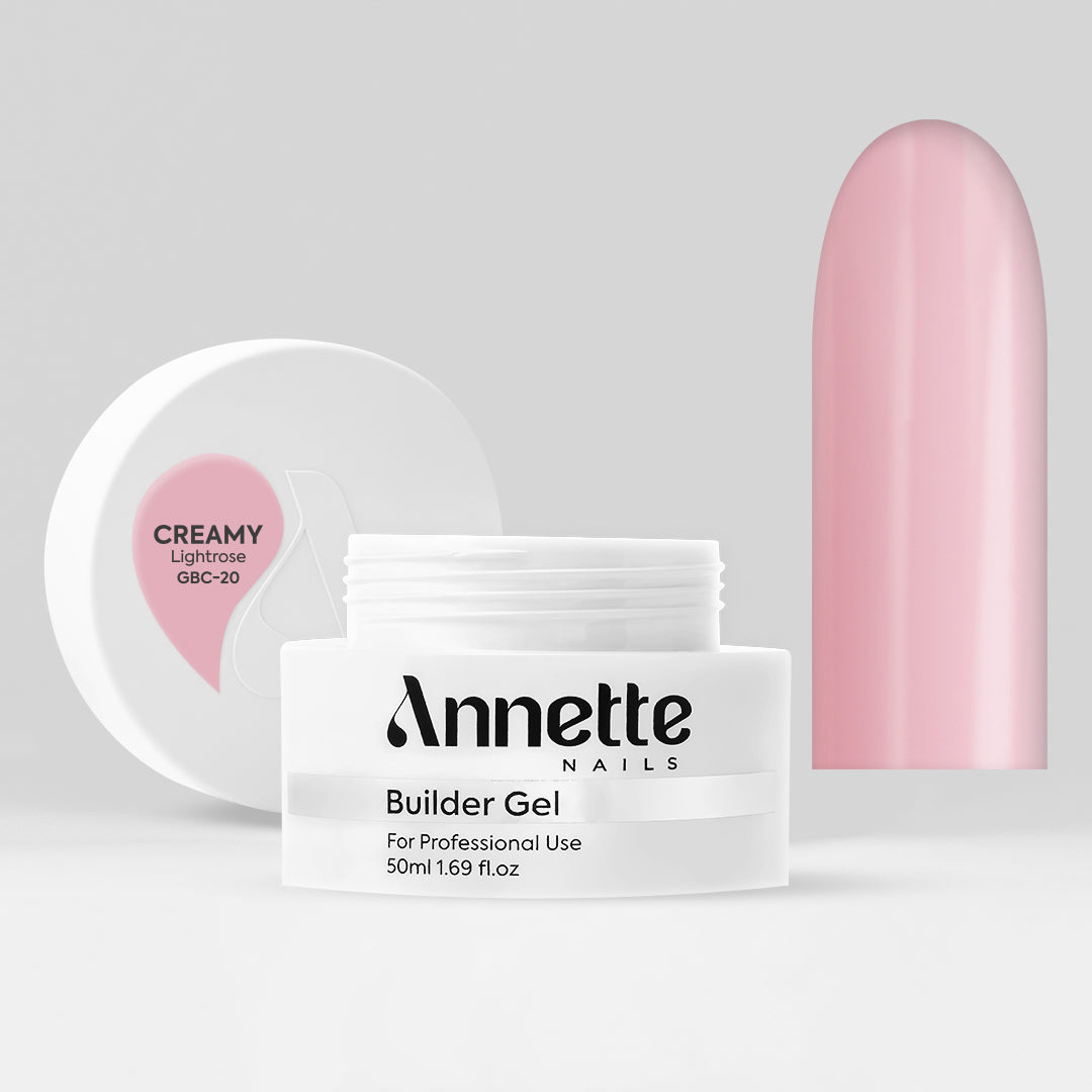 Gel Constructie Creamy Lightrose - 50ml Annette Nails GBC-20-50