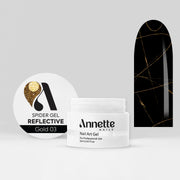 Spider Gel Reflective Gold 03 - 5 ml Annette Nails