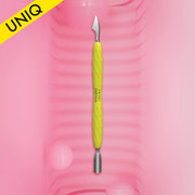 Pusher Unghii Staleks Pro Uniq PQ-10/3 cu Maner din Silicon
