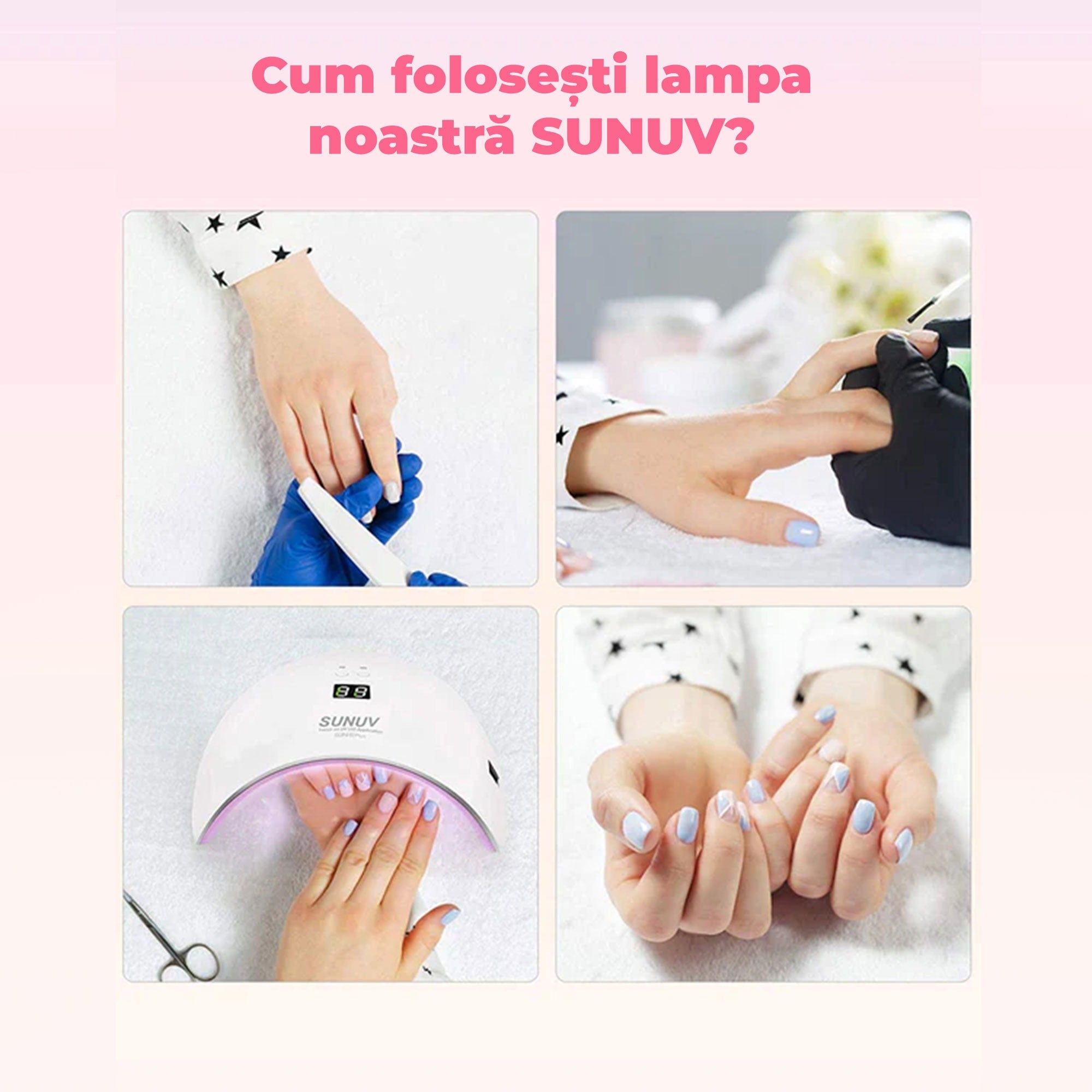 Lampă UV LED SUNUV SUN 9X Plus