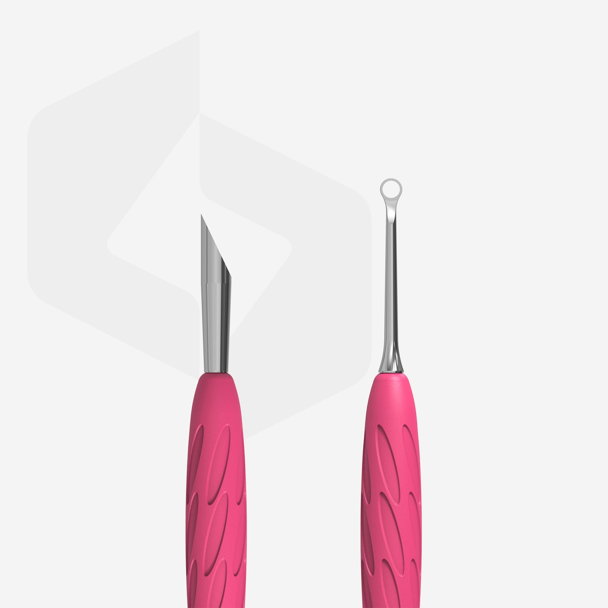 Pusher Unghii Staleks Pro Uniq PQ-11/2 cu Maner din Silicon