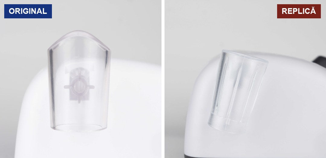 Suportul transparent al mandrinei