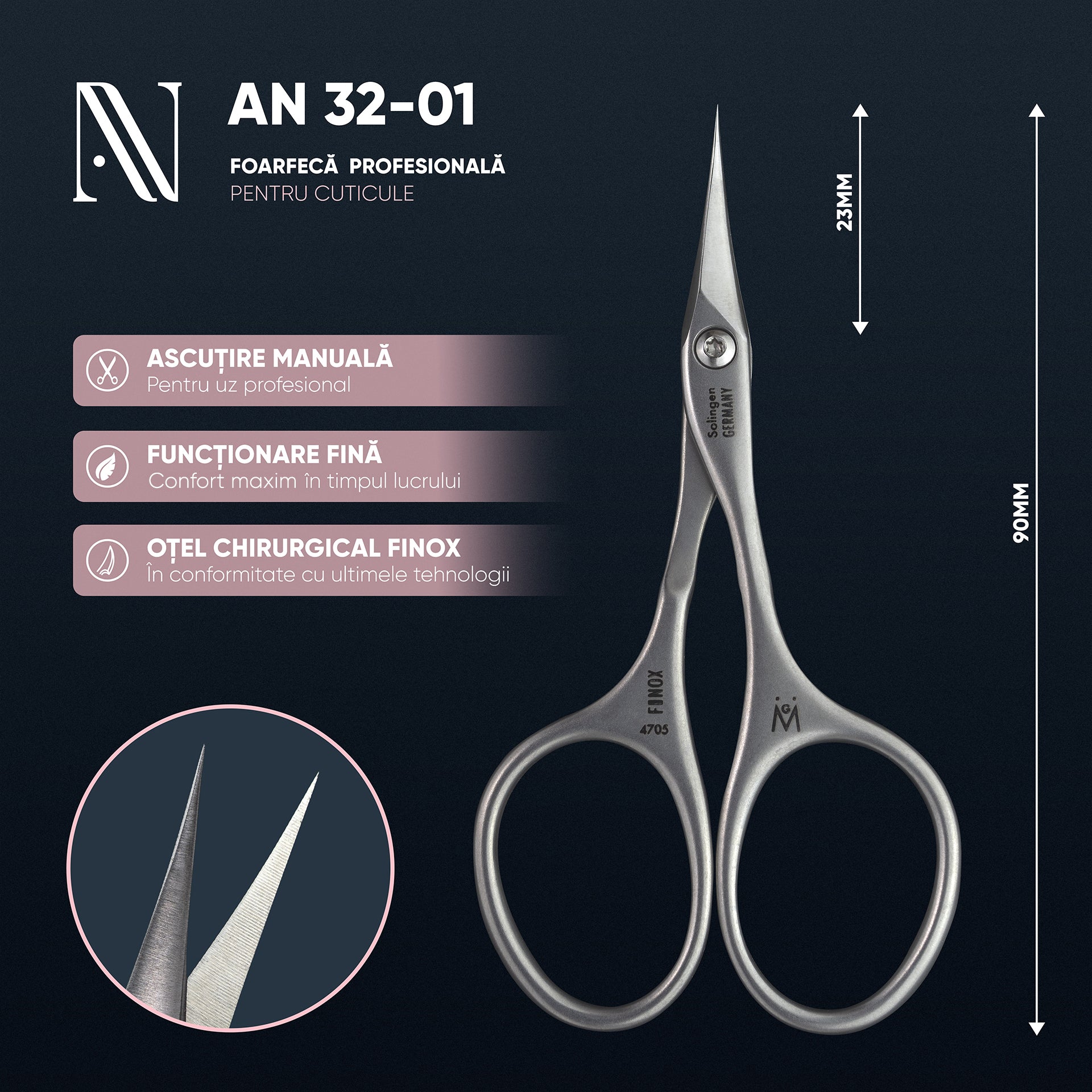 Forfecuță AnnetteNails Unique Germania