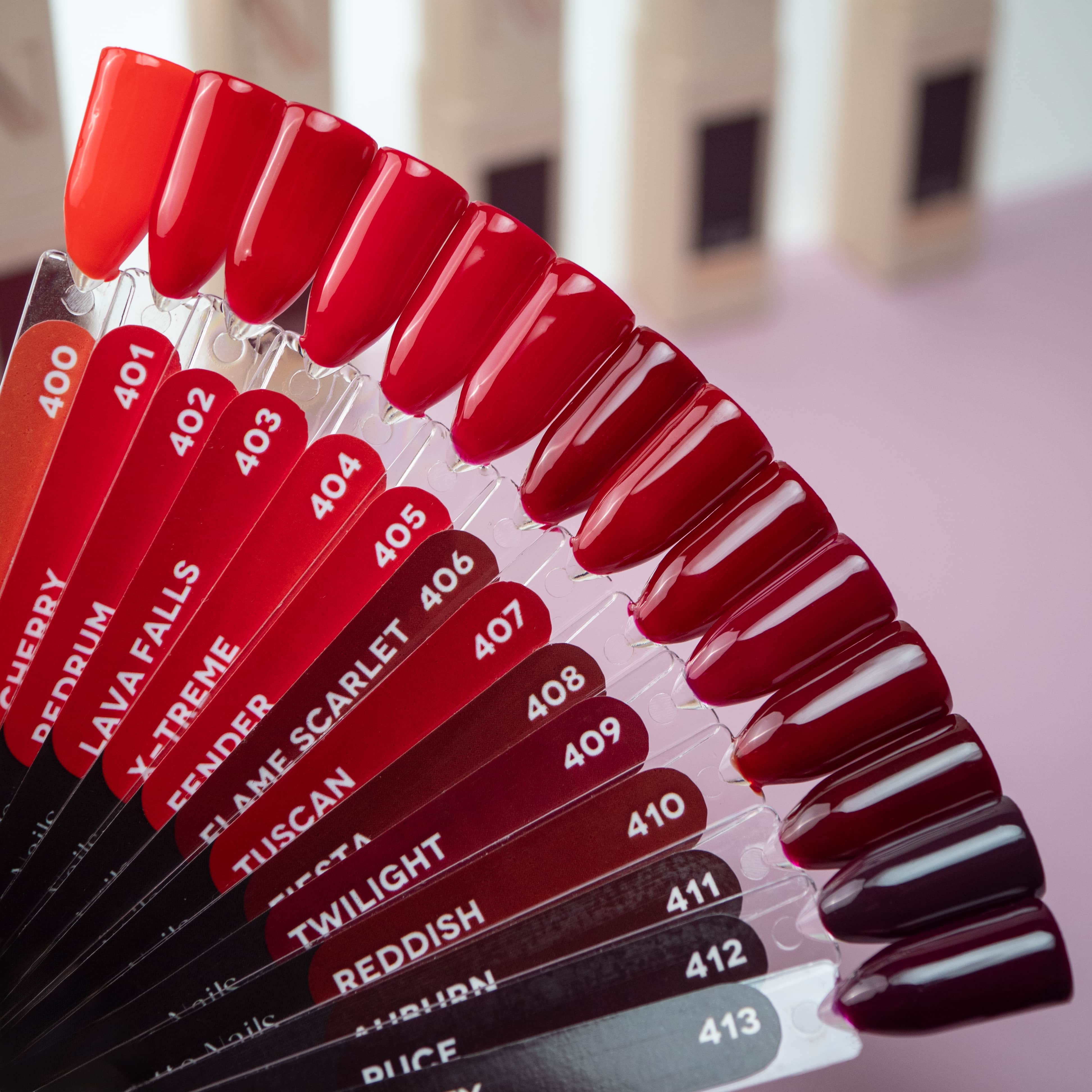 Oja Semipermanenta Shades of Red Fusty 413 - 8ml Annette Nails