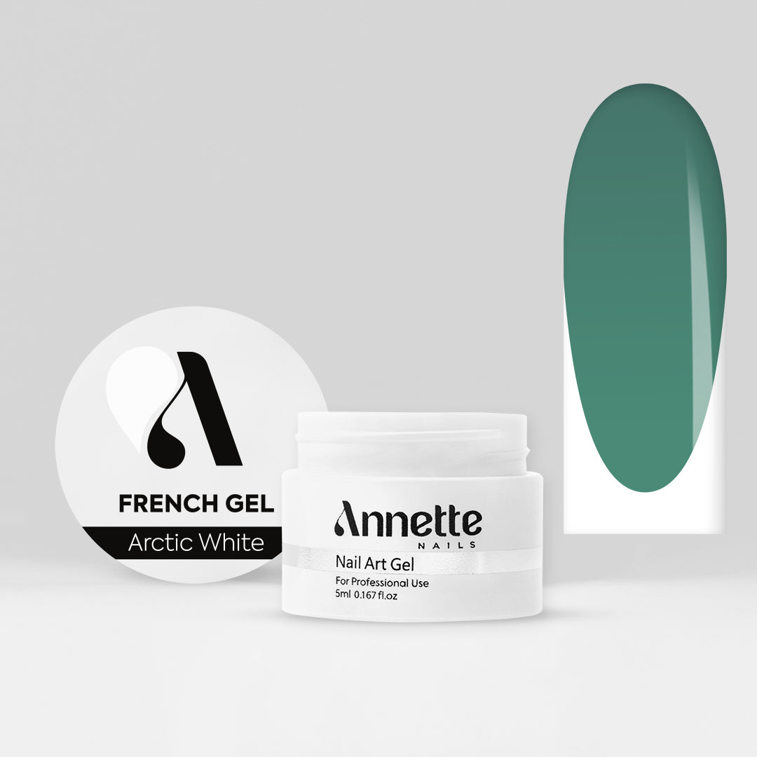 French Gel Arctic White - 5ml Annette Nails GFR-01
