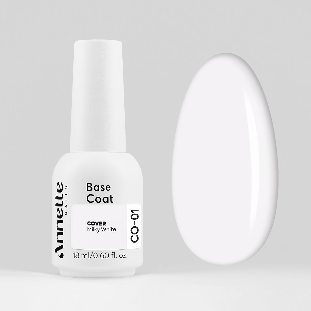 Baza Rubber Cover Milky White - 18ml Annette Nails CO-01-18