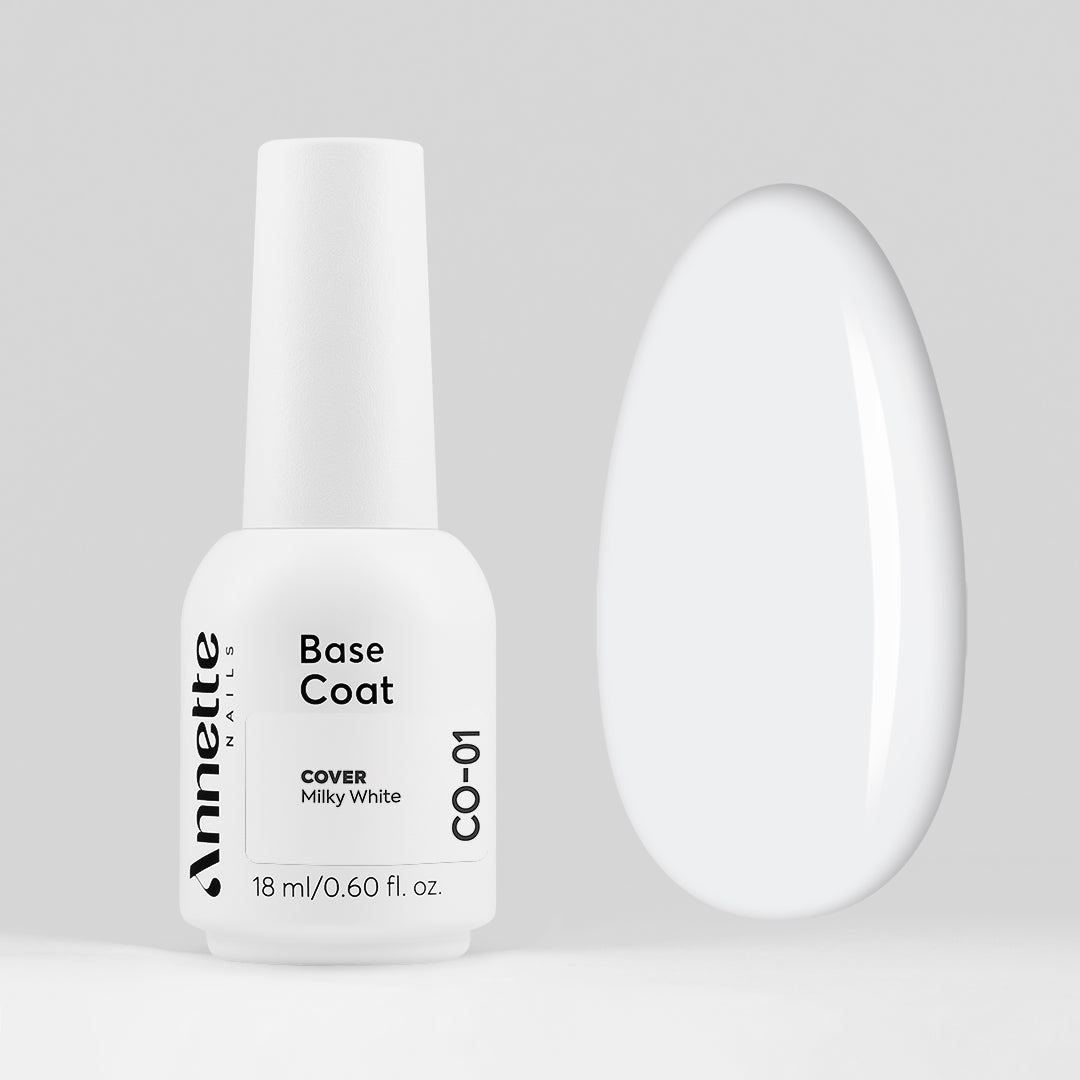 Baza Rubber Cover Milky White - 18ml Annette Nails CO-01-18