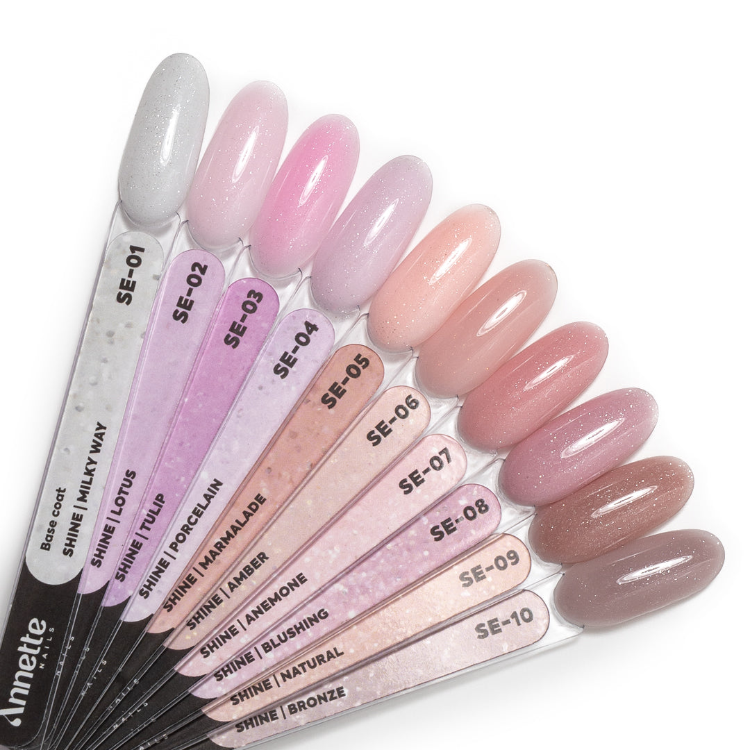 Baza Rubber Shine Natural - 12ml Annette Nails SE-09