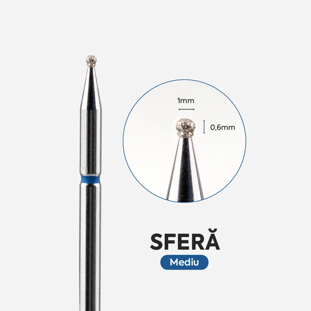 Capat Freza Diamantat Sfera 010/006 Albastru Annette Nails