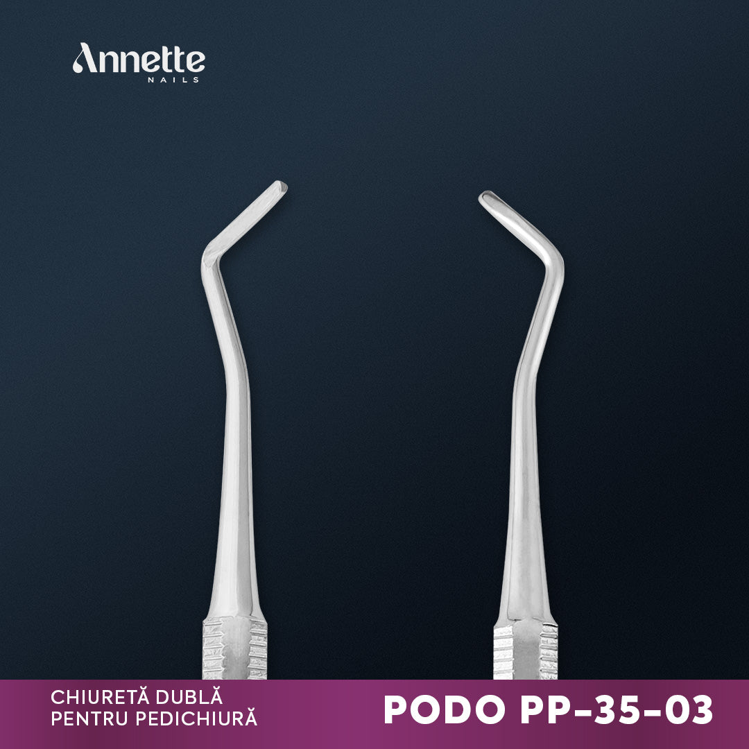 Chiureta Pedichiura Dubla Annette Nails PODO PP-35-03