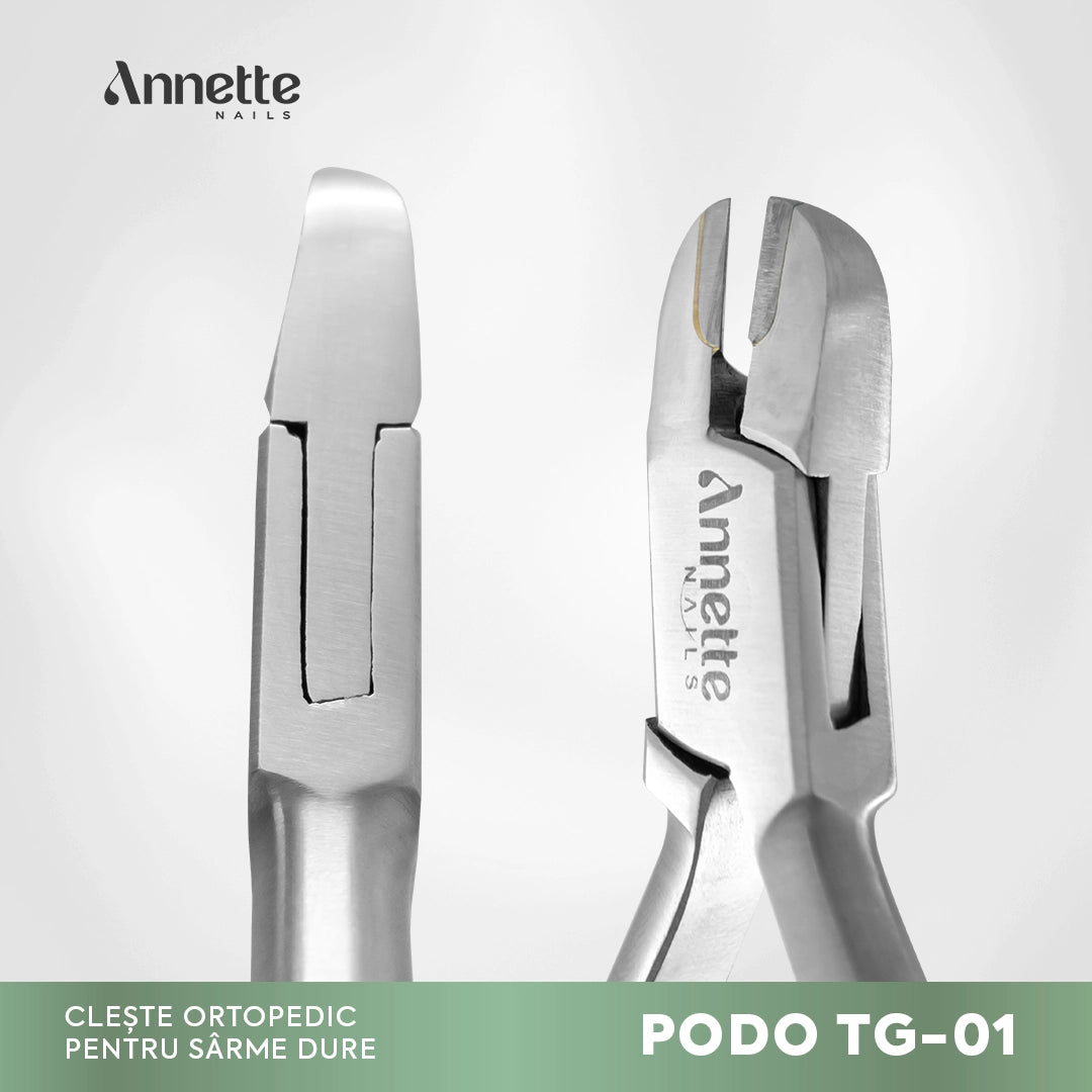 Clește ortopedic pentru sârme dure Tungsten AnnetteNails AN PODO TG-01