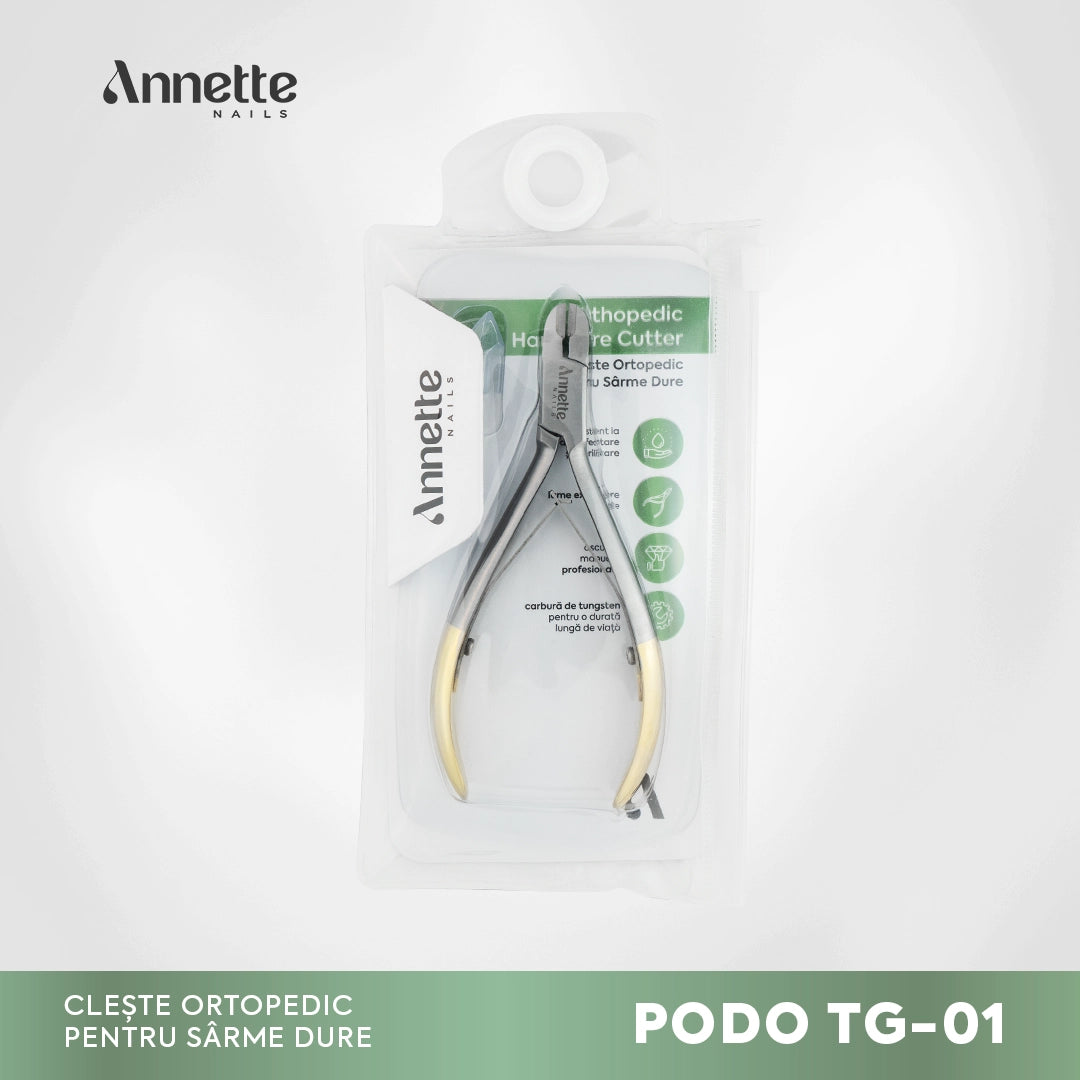 Clește ortopedic pentru sârme dure Tungsten AnnetteNails AN PODO TG-01