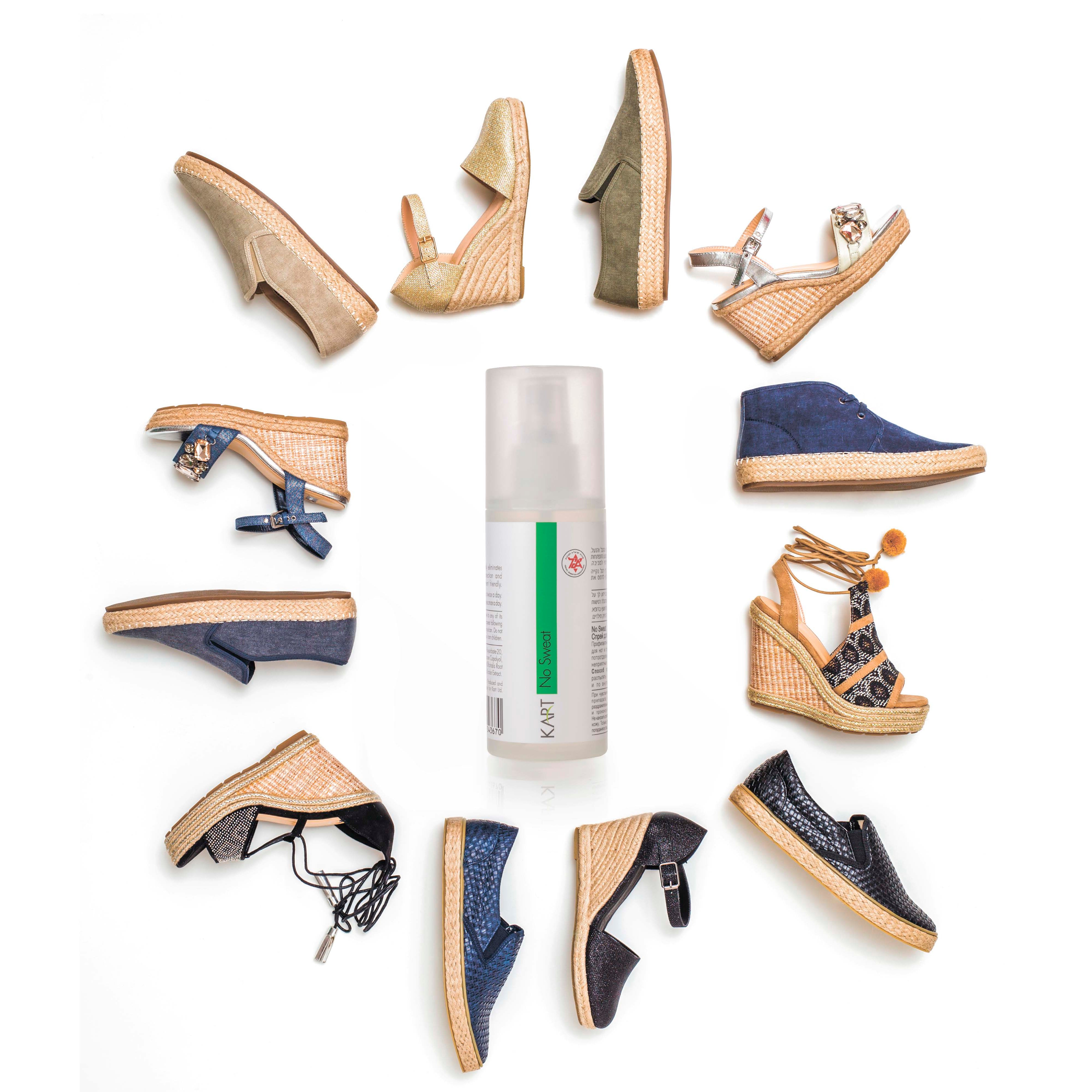 No Sweat Fresh Feet Spray Kart - 150ml (7018)