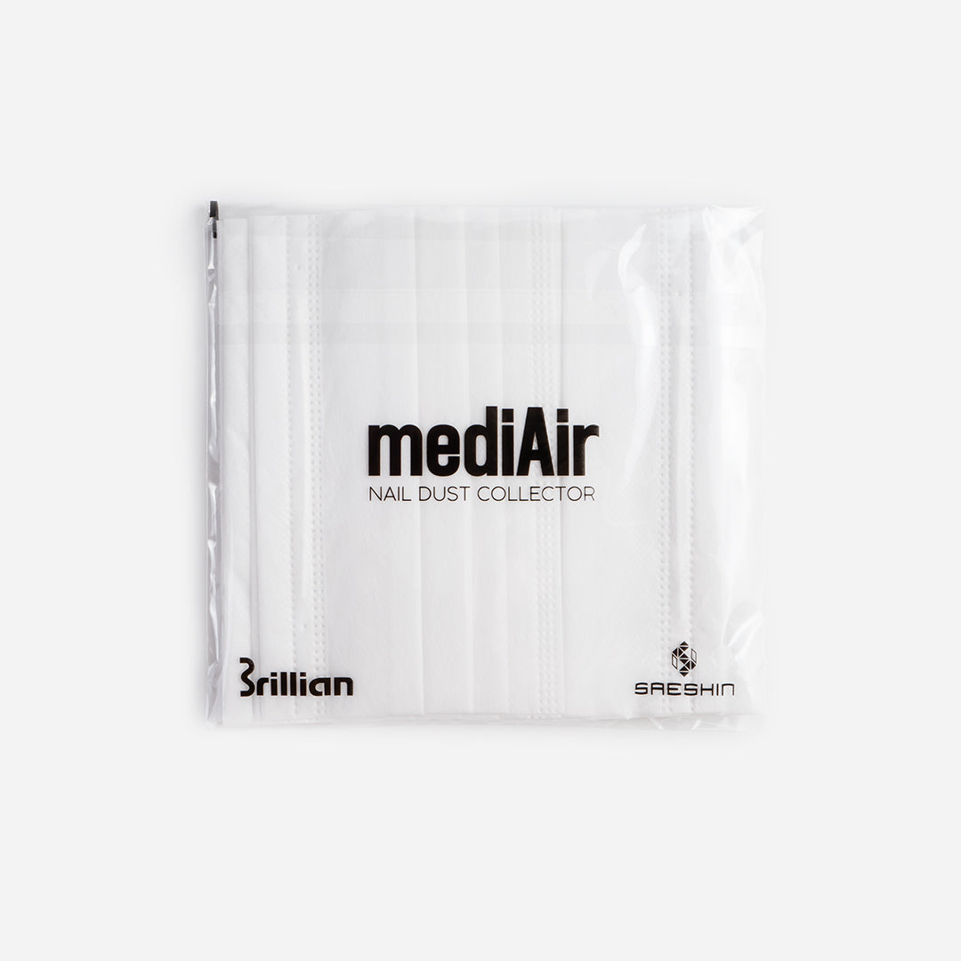 Filtre Unica Folosinta Aspirator Manichiura Brillian MediAir Saeshin - Set 10 Buc