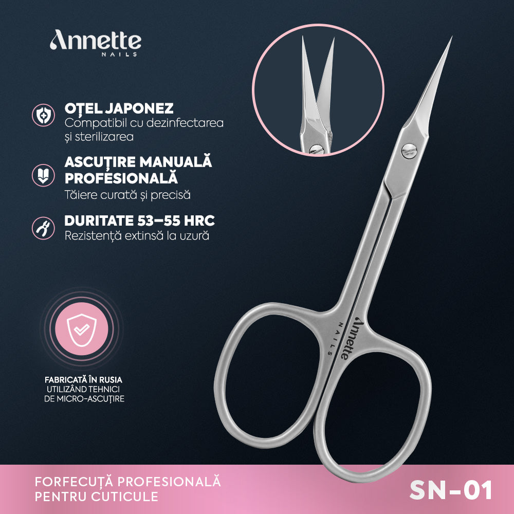 Forfecuta Cuticule Profesionala Annette Nails SN-01
