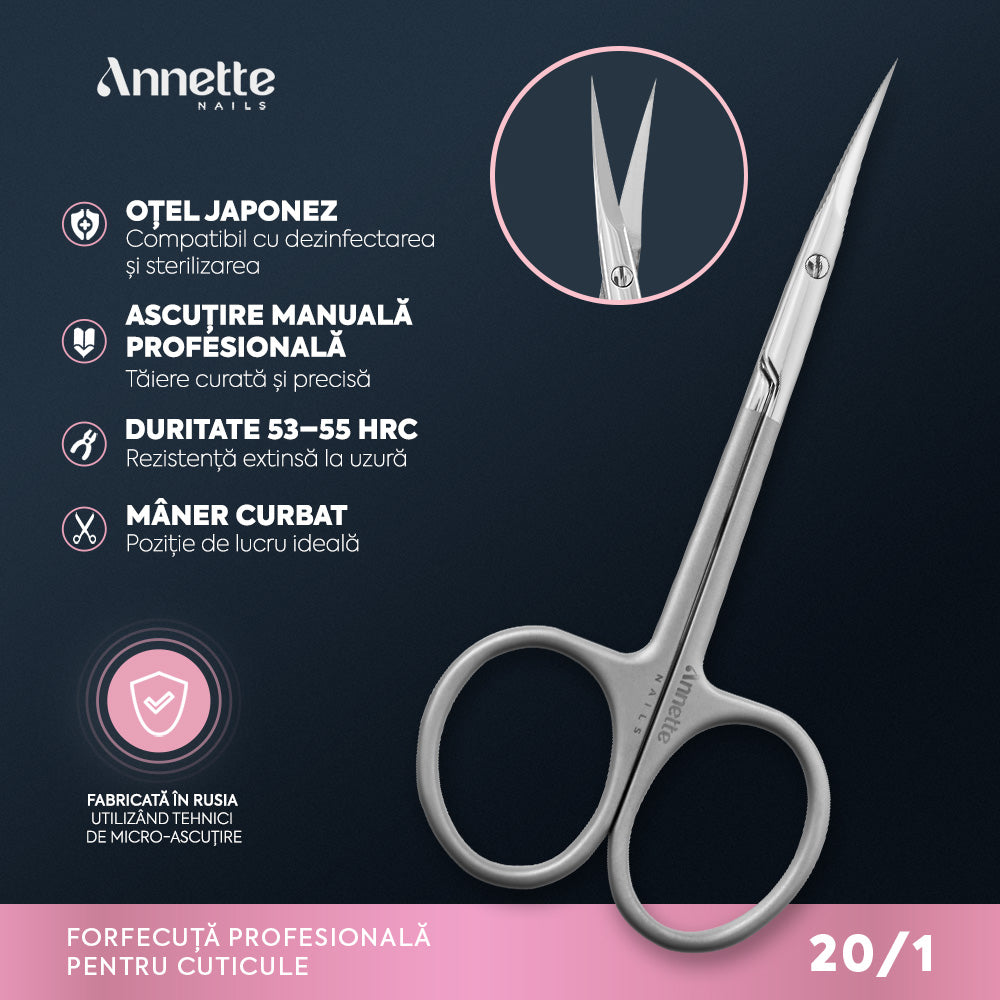 Forfecuta Cuticule Profesionala Annette Nails 20/1