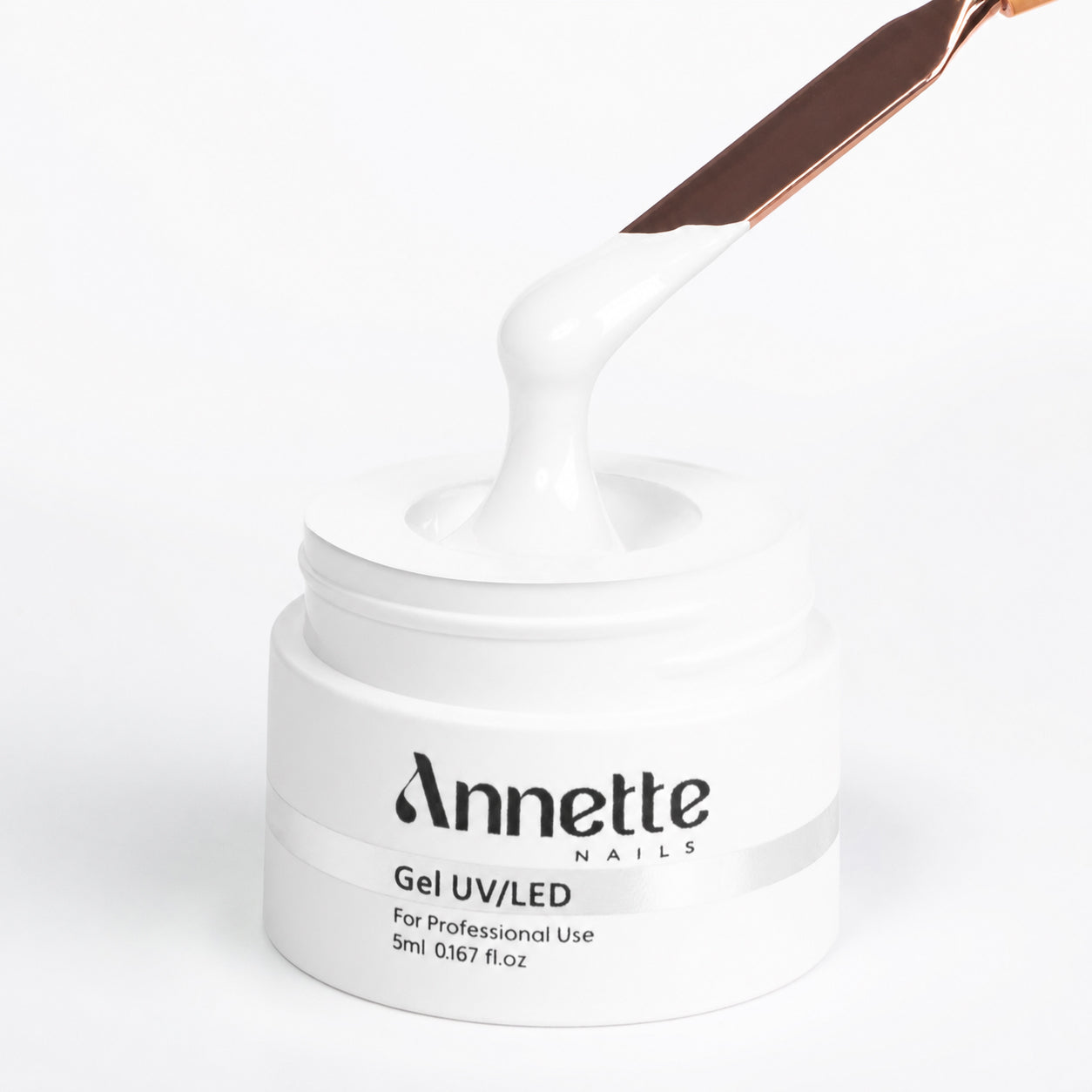 French Gel Arctic White - 5ml Annette Nails GFR-01