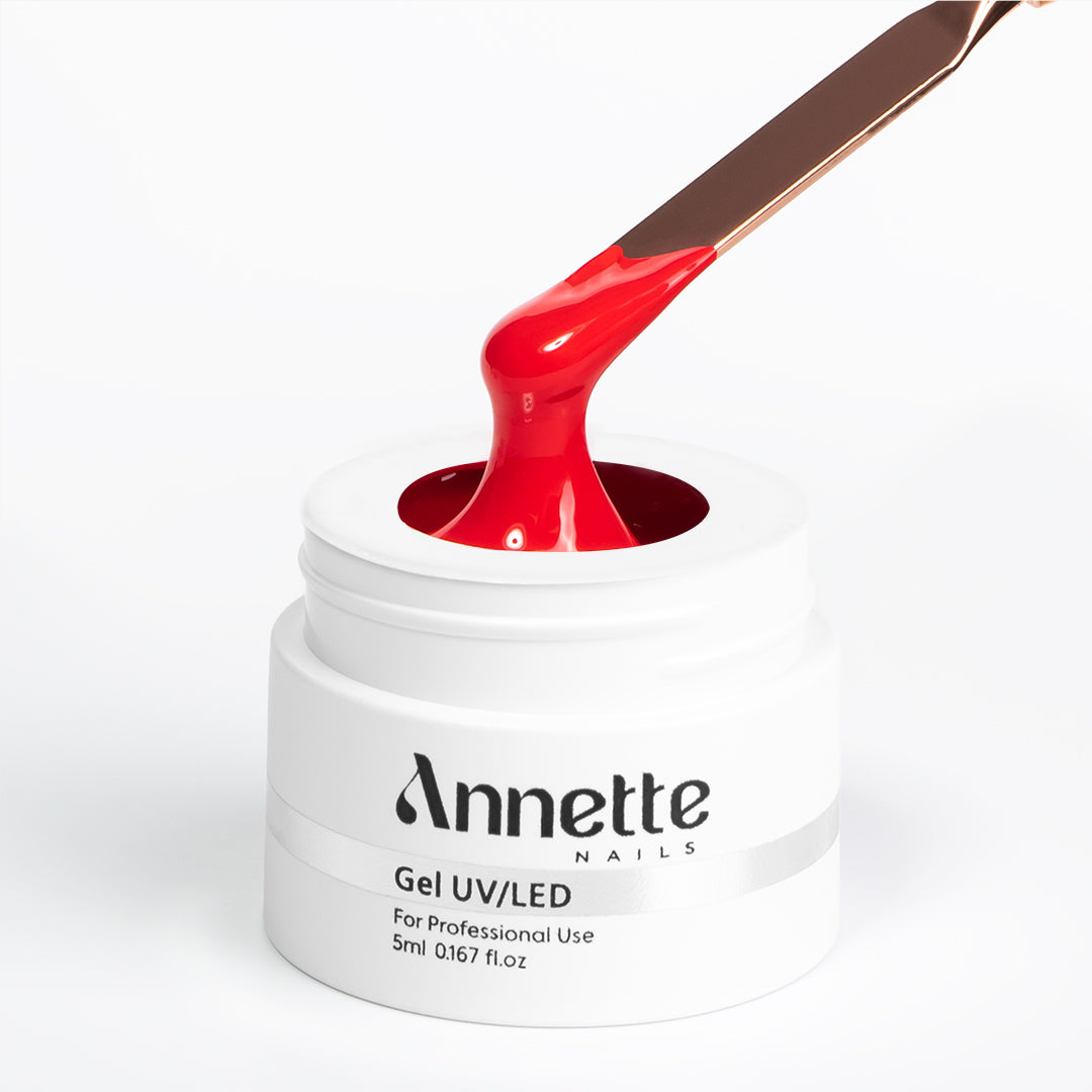 Paint Gel Solid Red 10 Wipe - 5ml Annette Nails GPS-10