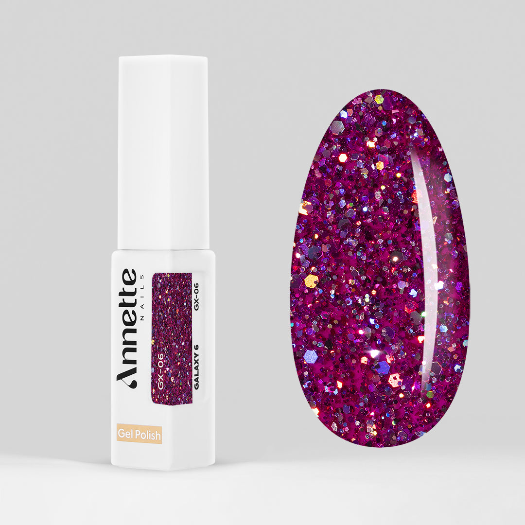 Oja Semipermanenta Galaxy 6 GX-06 - 8ml Annette Nails