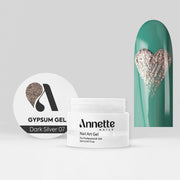 Gypsum Gel Dark Silver 07 - 5 ml Annette Nails GG-07
