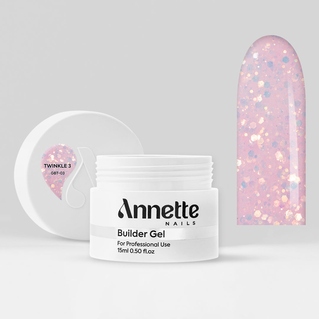 Gel Constructie Twinkle 3 - 15ml Annette Nails GBT-03-15