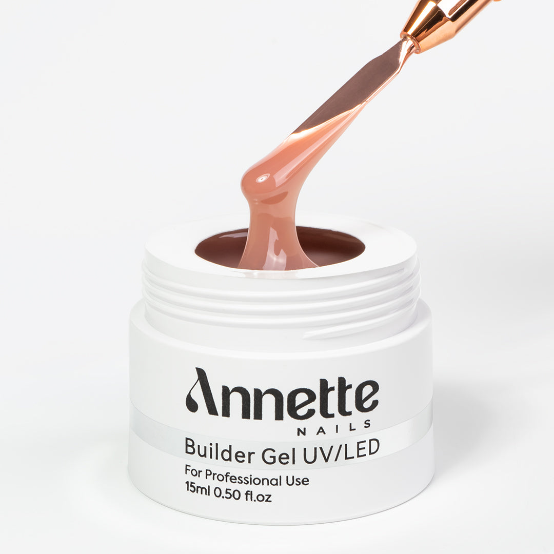 Gel Constructie Half Clear Coffee 9 Frappe - 15ml Annette Nails GBH-09-15