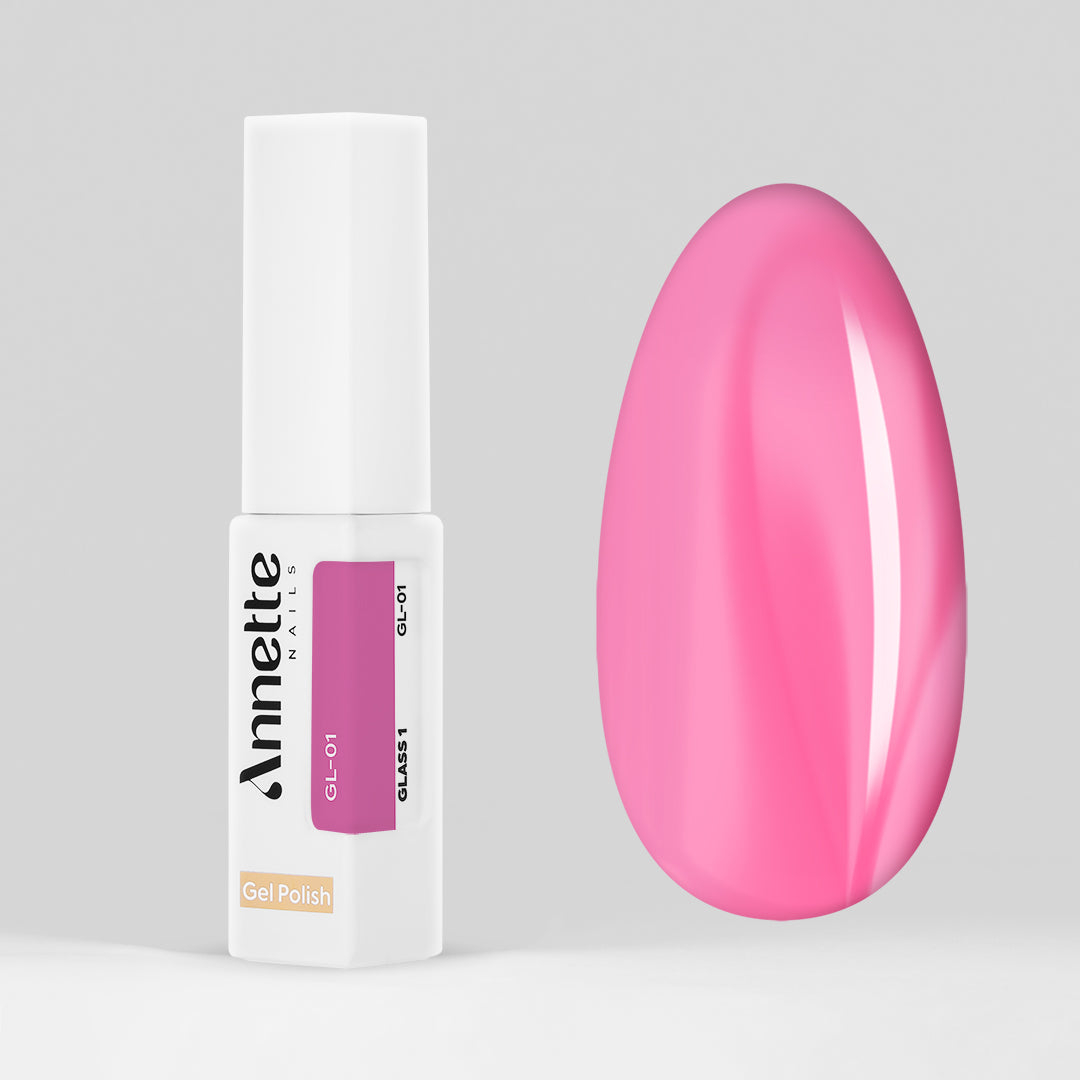 Oja Semipermanenta Glass 2 GL-02 - 8ml Annette Nails