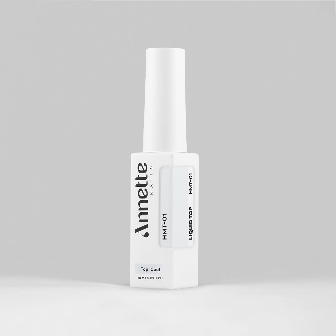 Top Coat Hema Free Liquid Top - 8ml Annette Nails HMT-01-8