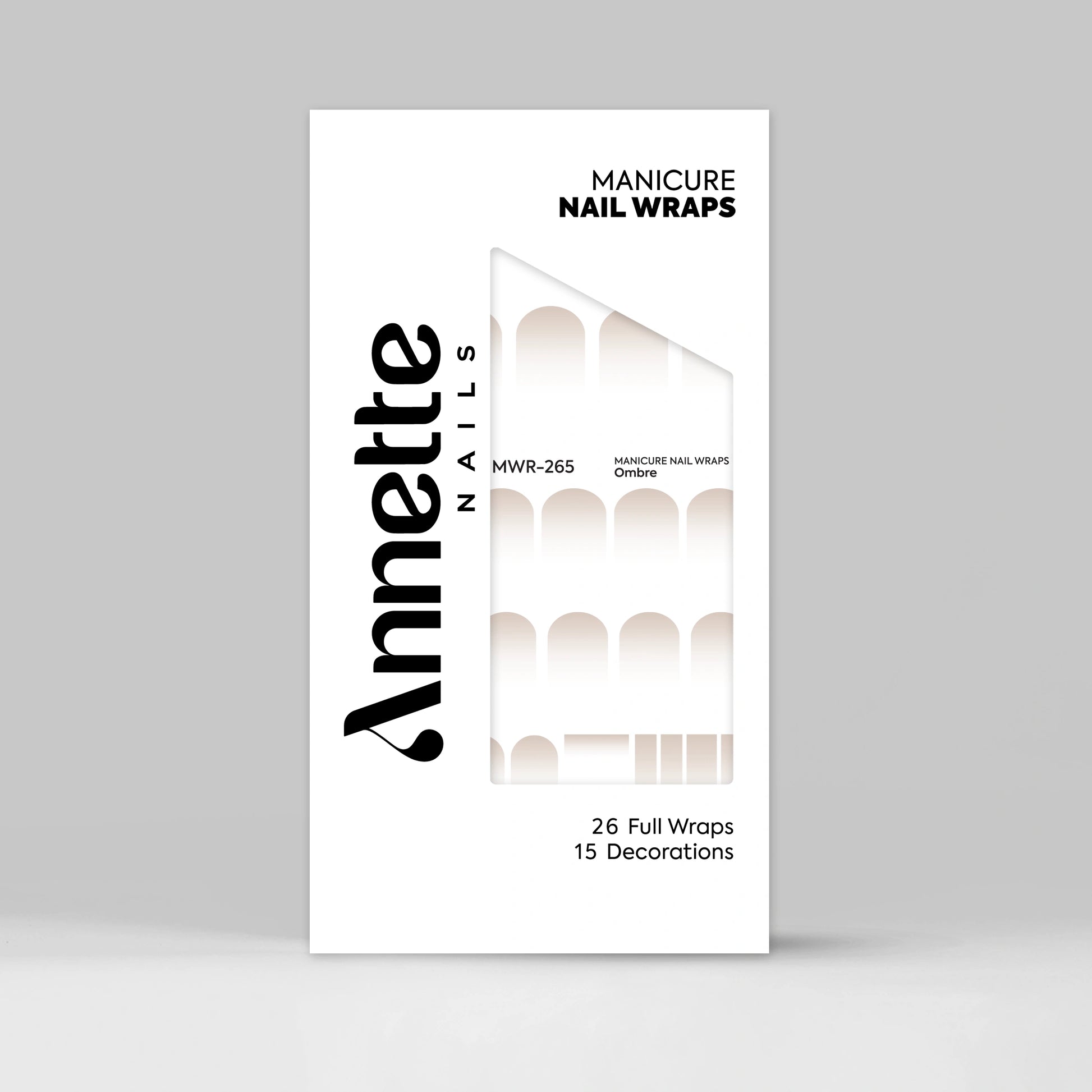 Nail Wraps Manichiura Ombre 265 Annette Nails MWR-265