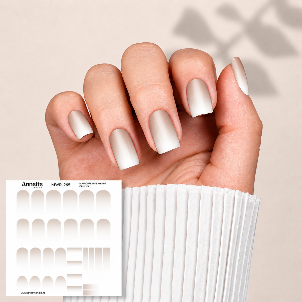 Nail Wraps Manichiura Ombre 265 Annette Nails MWR-265