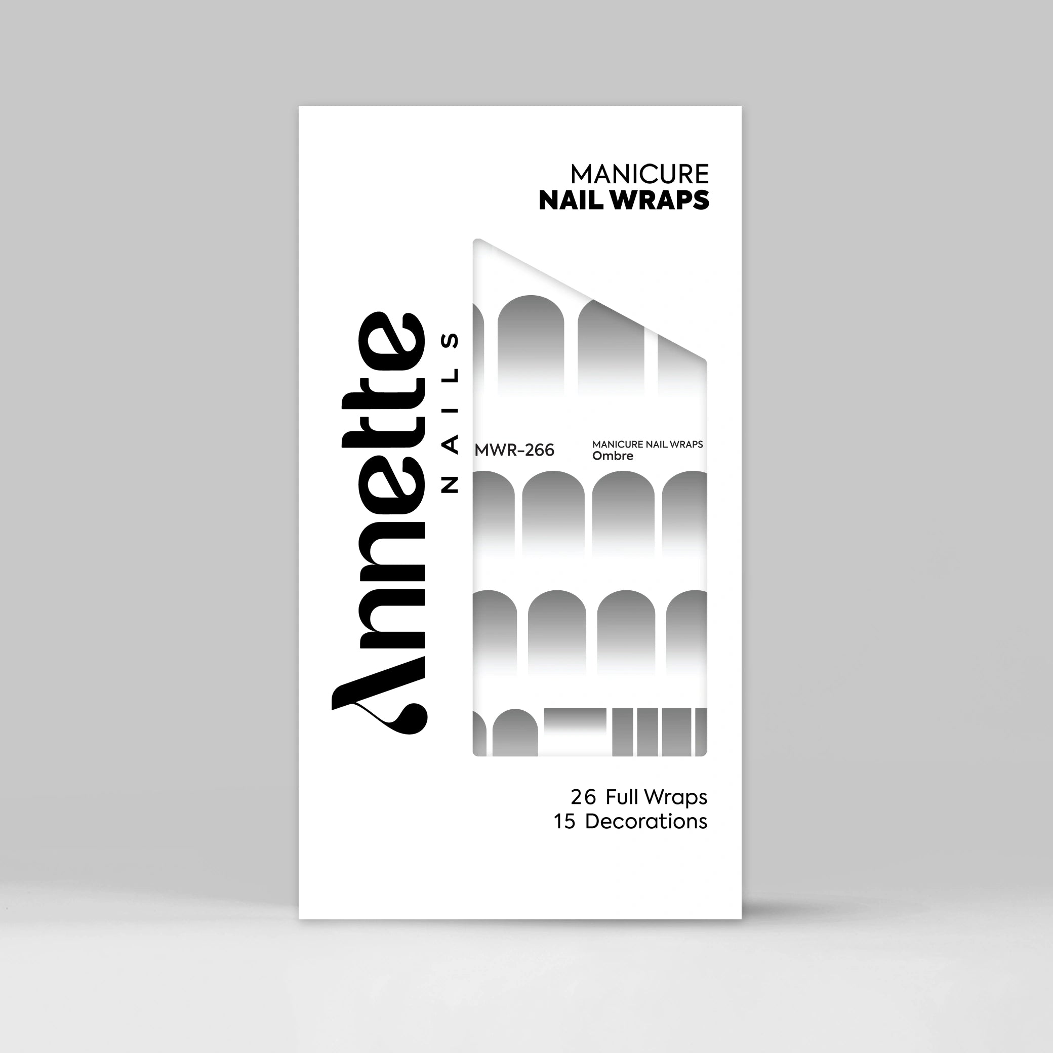 Nail Wraps Manichiura Ombre 266 Annette Nails MWR-266