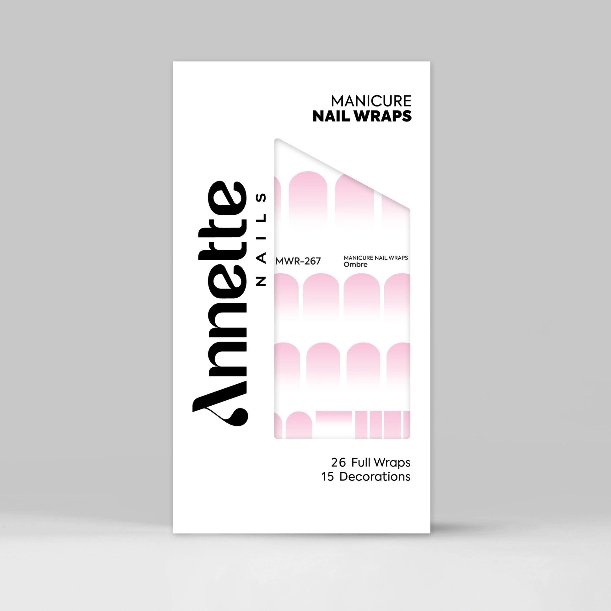 Nail Wraps Manichiura Ombre 267 Annette Nails MWR-267