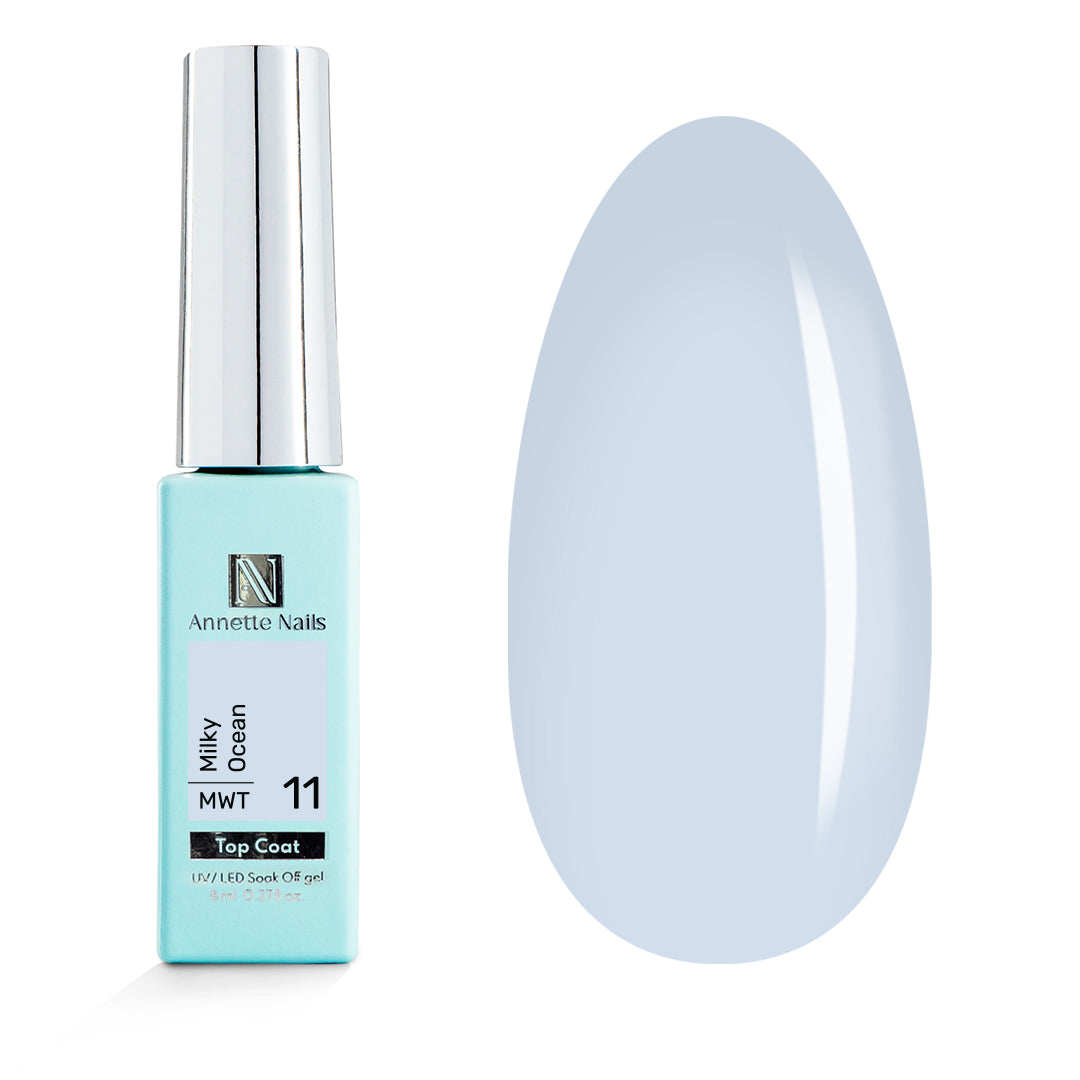 Top Coat Milky Ocean MWT-11 - 8ml Annette Nails
