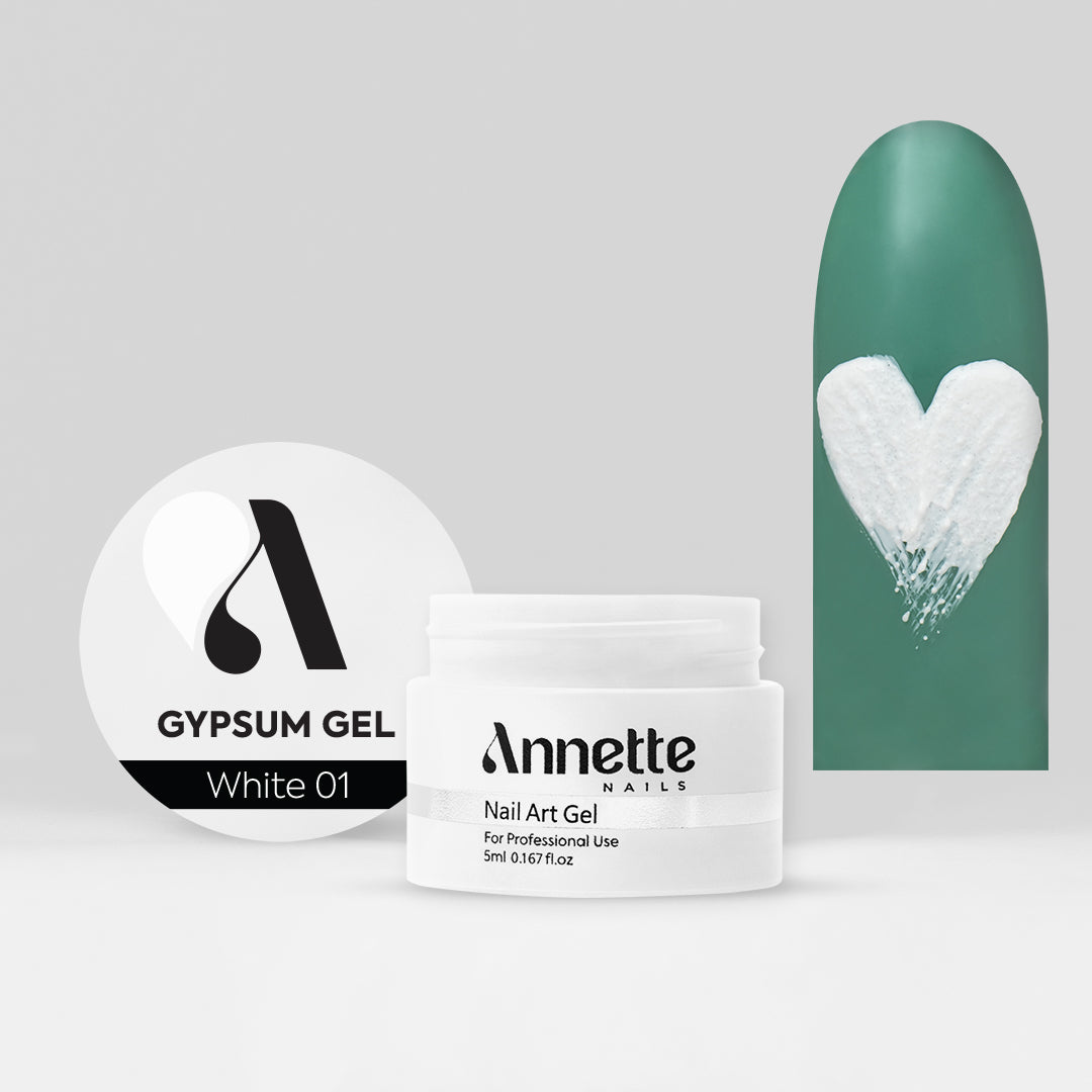 Gypsum Gel White 01 - 5 ml Annette Nails