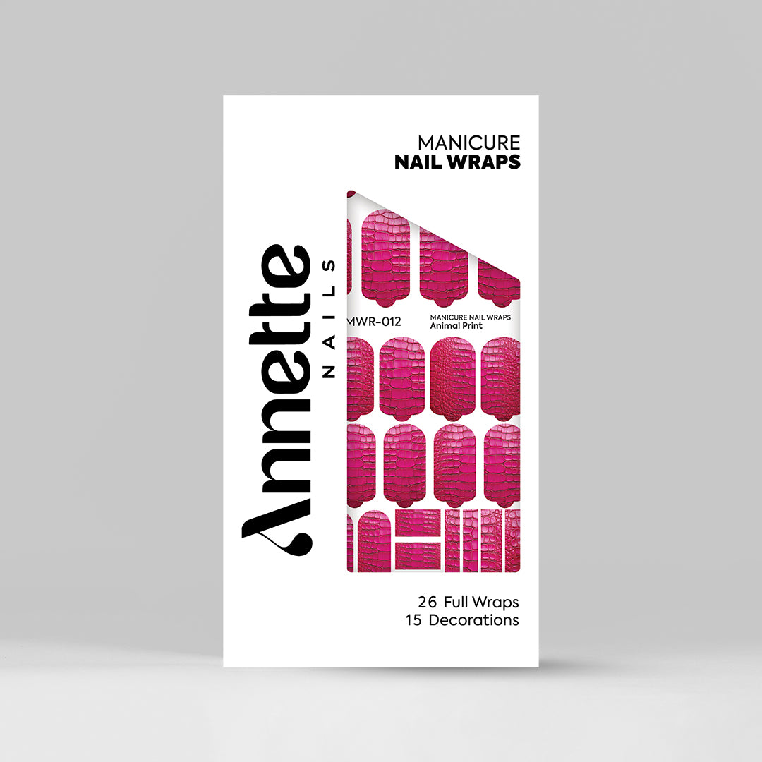 Nail Wraps Pedichiura Animal Print 12 Annette Nails PWR-012