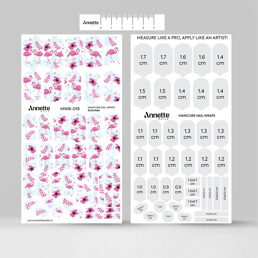 Nail Wraps Manichiura Summer 19 Annette Nails MWR-019