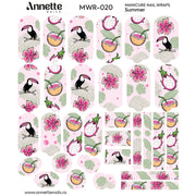 Nail Wraps Manichiura Summer 20 Annette Nails MWR-020