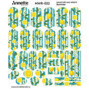 Nail Wraps Manichiura Summer 22 Annette Nails MWR-022