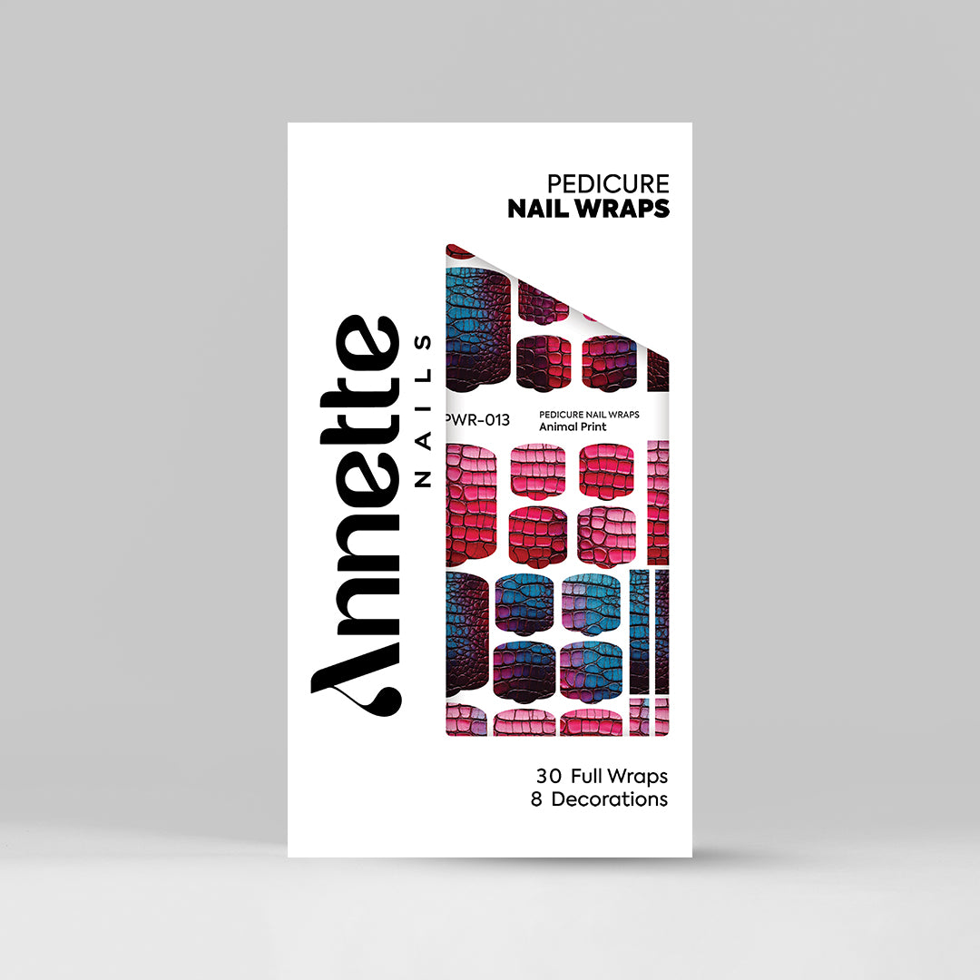 Nail Wraps Pedichiura Animal Print 13 Annette Nails PWR-013
