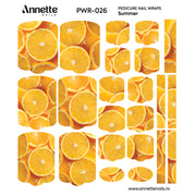Nail Wraps Pedichiura Summer 26 Annette Nails PWR-026