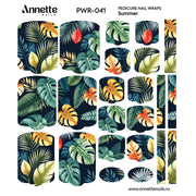 Nail Wraps Pedichiura Summer 41 Annette Nails PWR-041