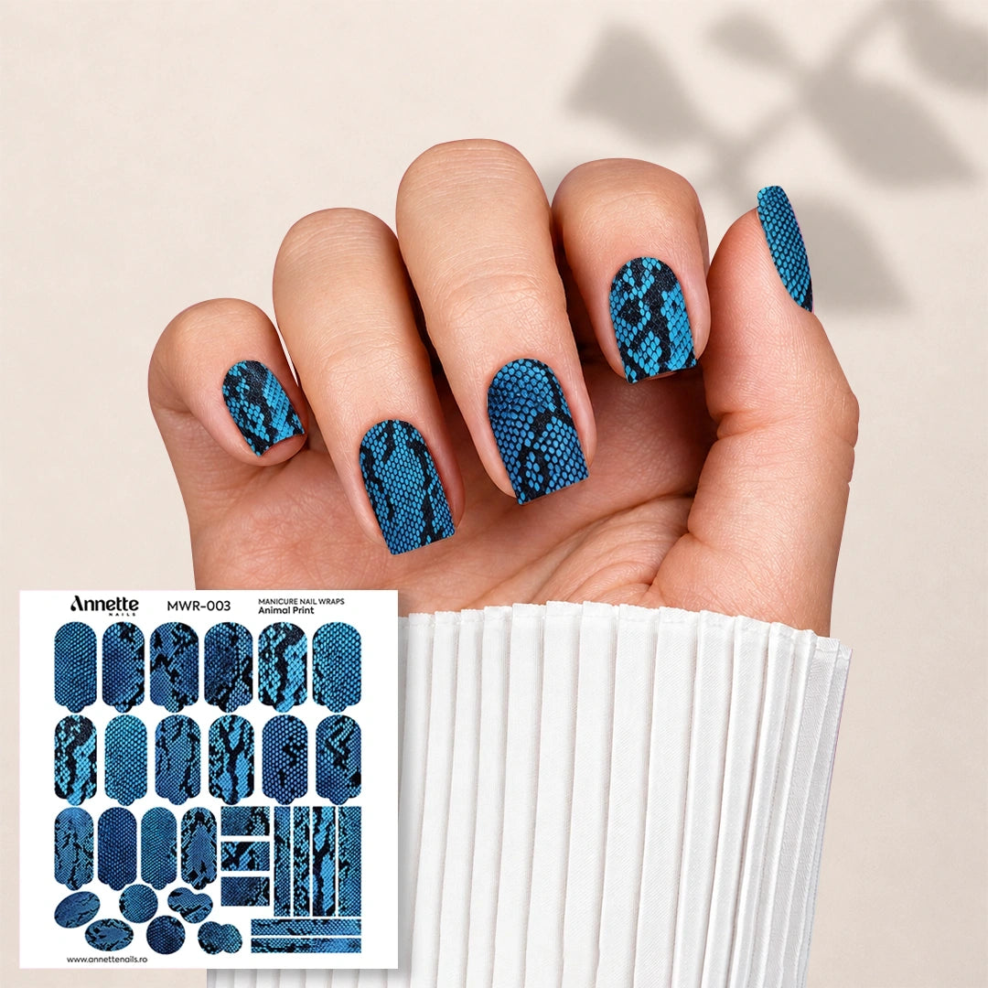 Nail Wraps Manichiura Animal Print 3 Annette Nails MWR-003