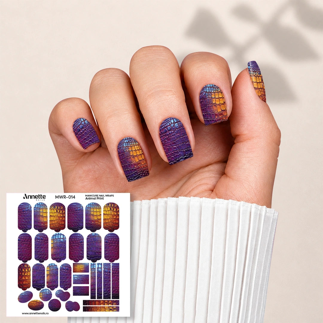 Nail Wraps Manichiura Animal Print 14 Annette Nails MWR-014