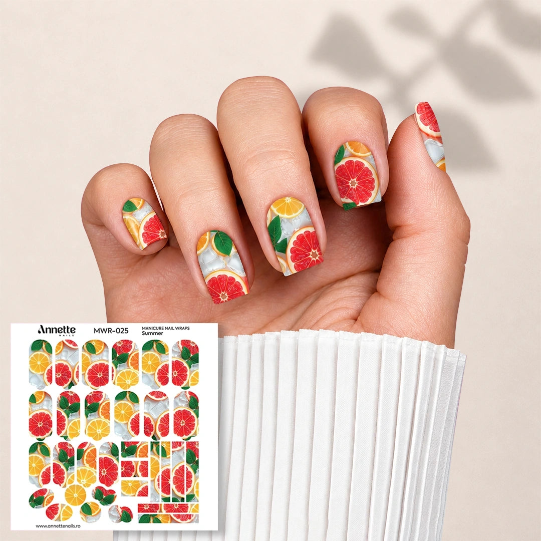 Nail Wraps Manichiura Summer 25 Annette Nails MWR-025