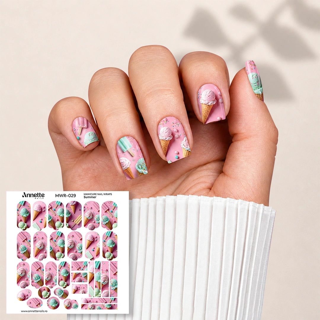 Nail Wraps Manichiura Summer 29 Annette Nails MWR-029