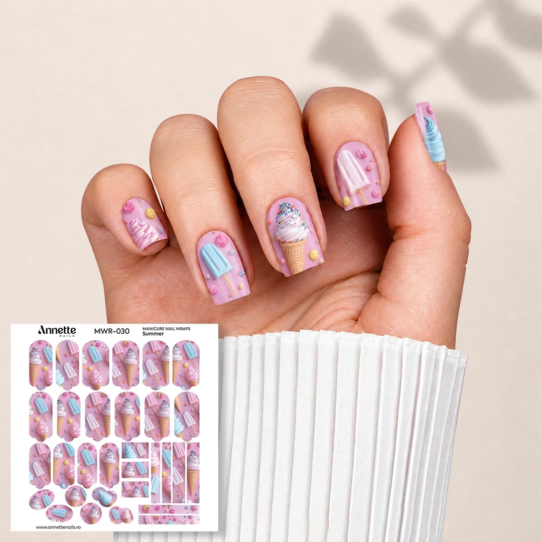Nail Wraps Manichiura Summer 30 Annette Nails MWR-030
