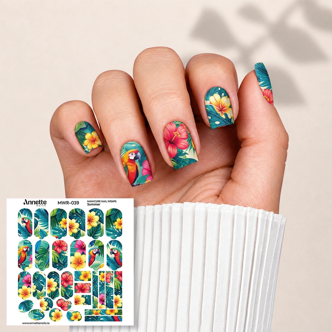Nail Wraps Manichiura Summer 39 Annette Nails MWR-039